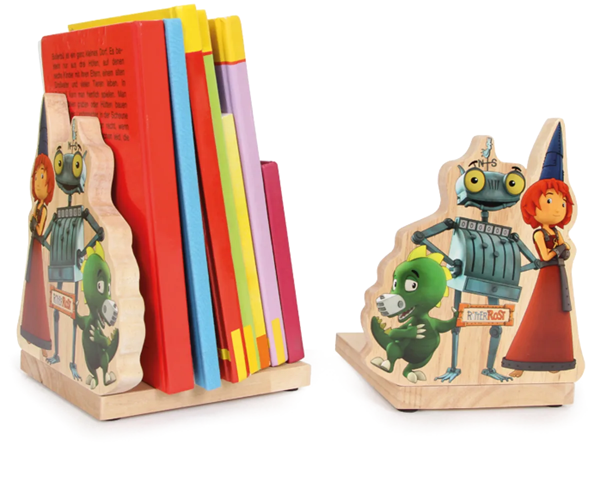 small foot Book Ends (2 pcs), Ritter Rost - image 1
