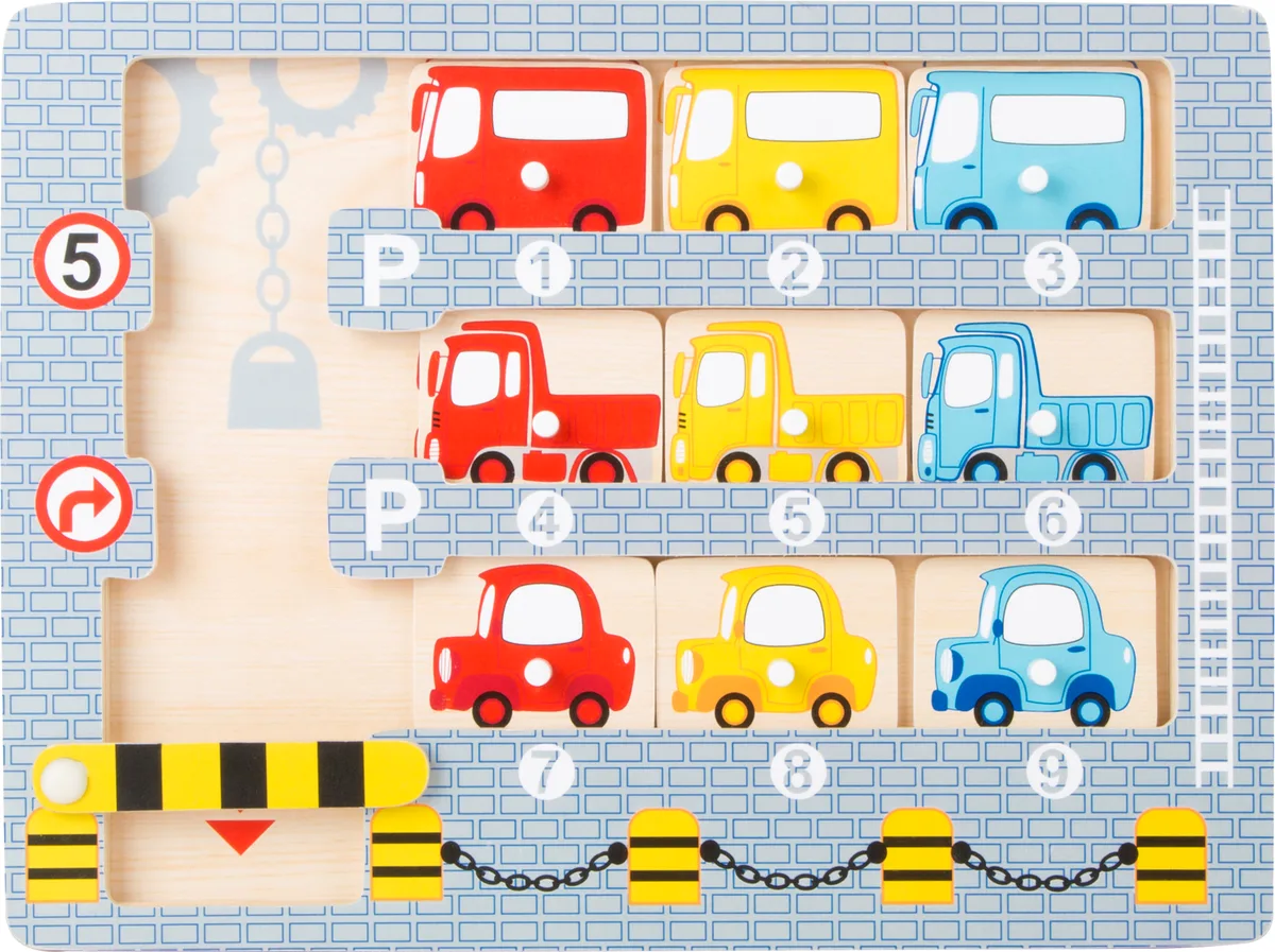 small foot Push Puzzle, Parking Garage - image 1