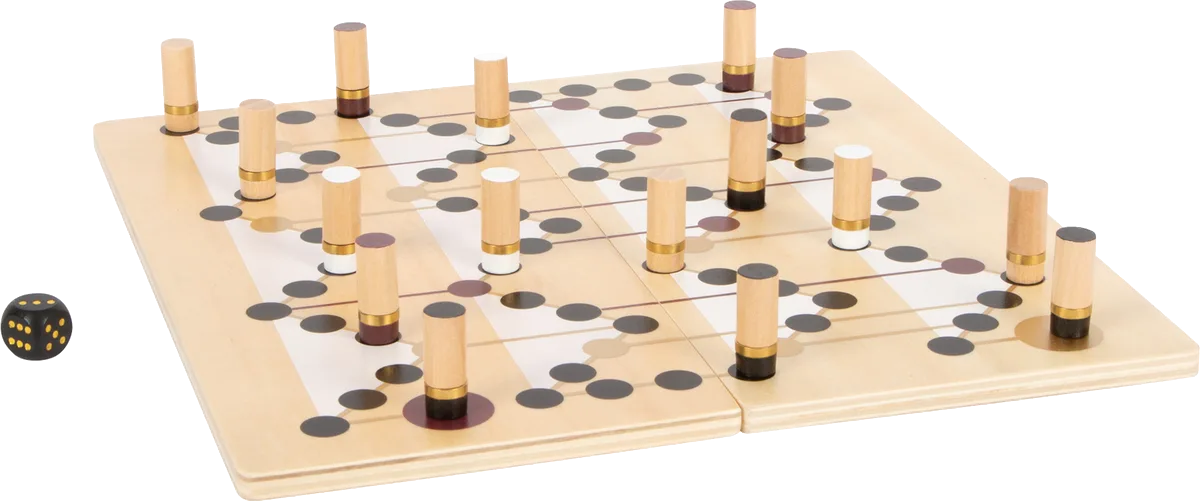 small foot Ludo and Ladders Game "Gold Edition" - image 1