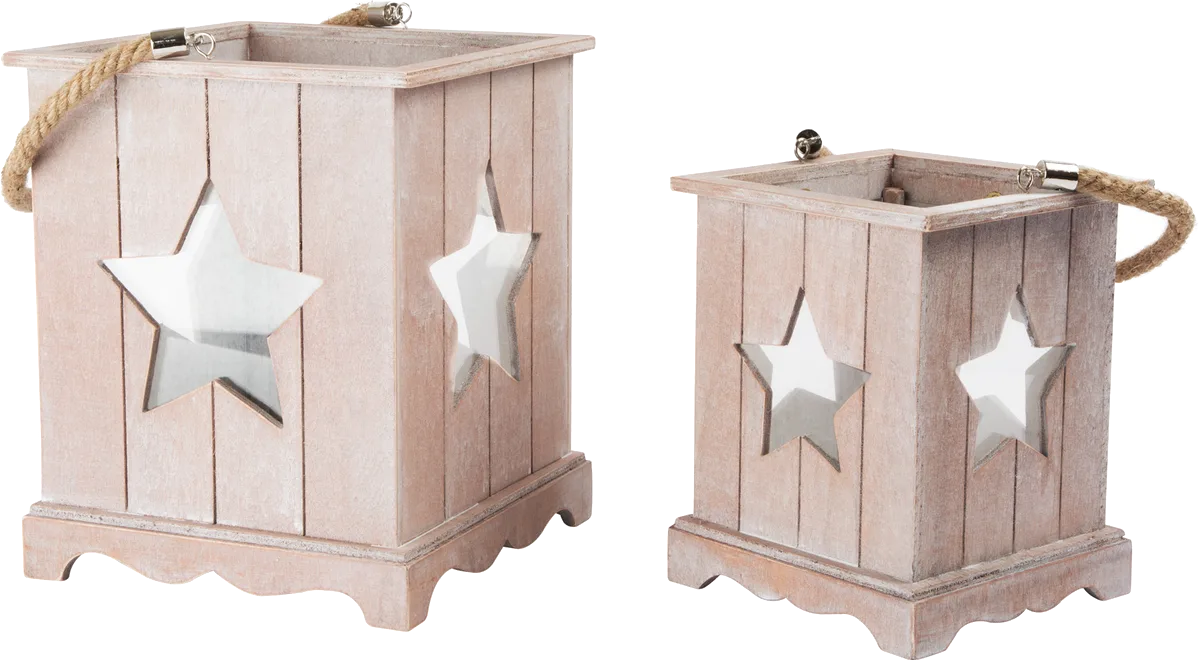 Legler Lanterns (2 pcs), Shabby Chic - image 1