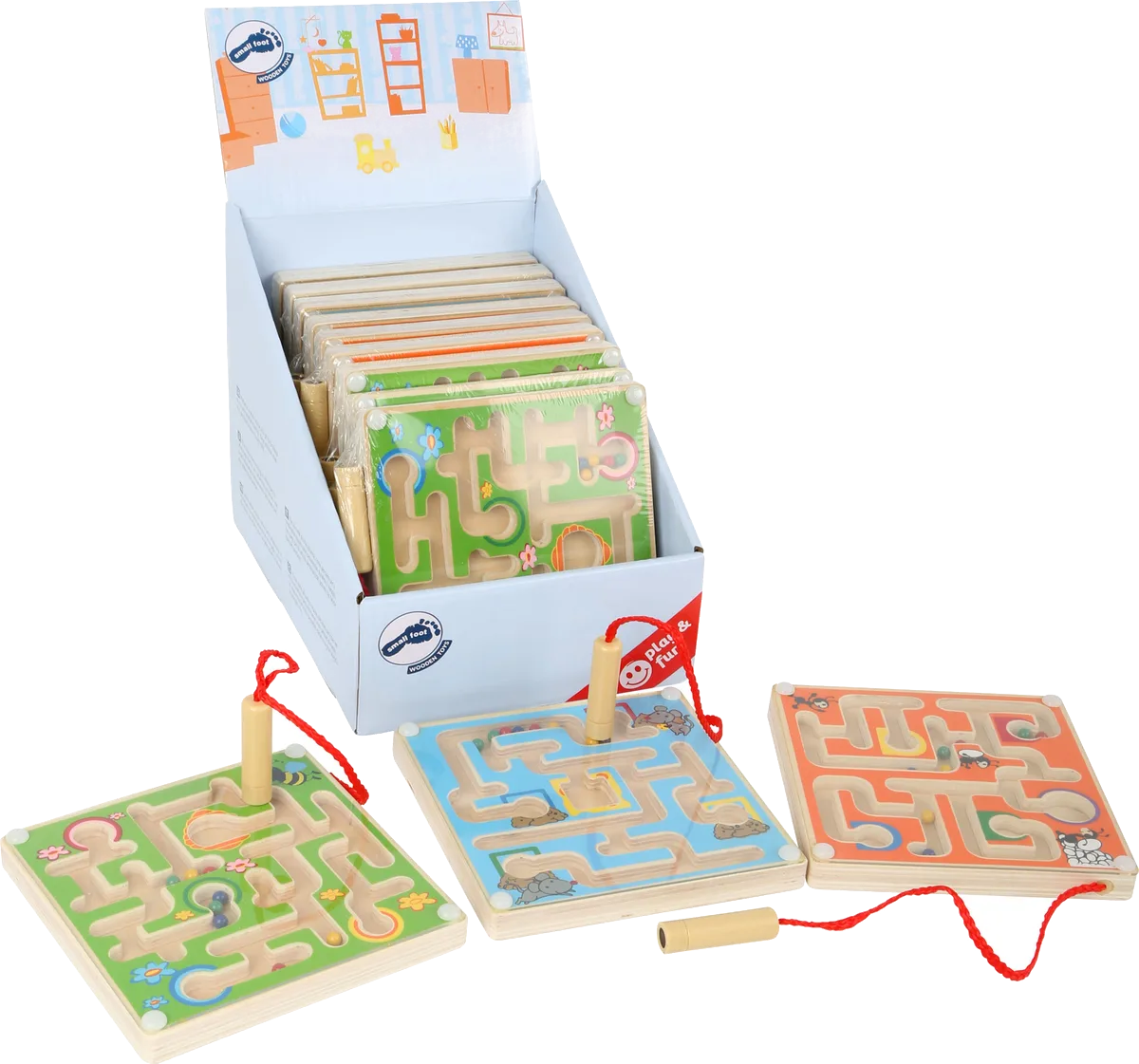 small foot Display Magnet Maze (12 pcs.) - image 1