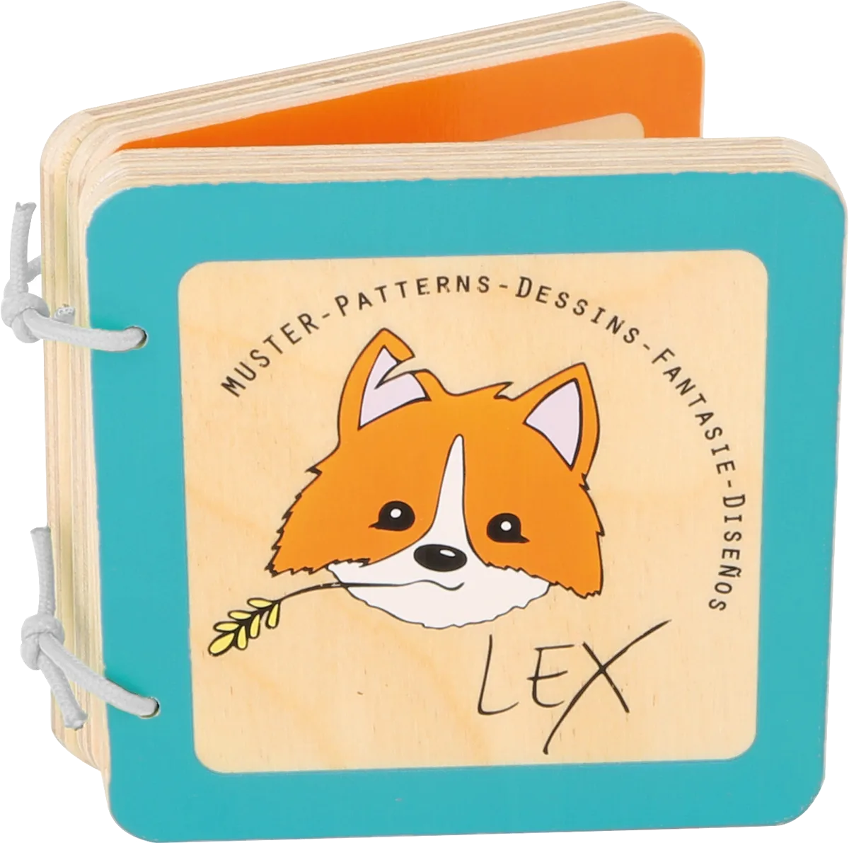 small foot Book in Wood, The Lex the Fox / Patterns - image 1